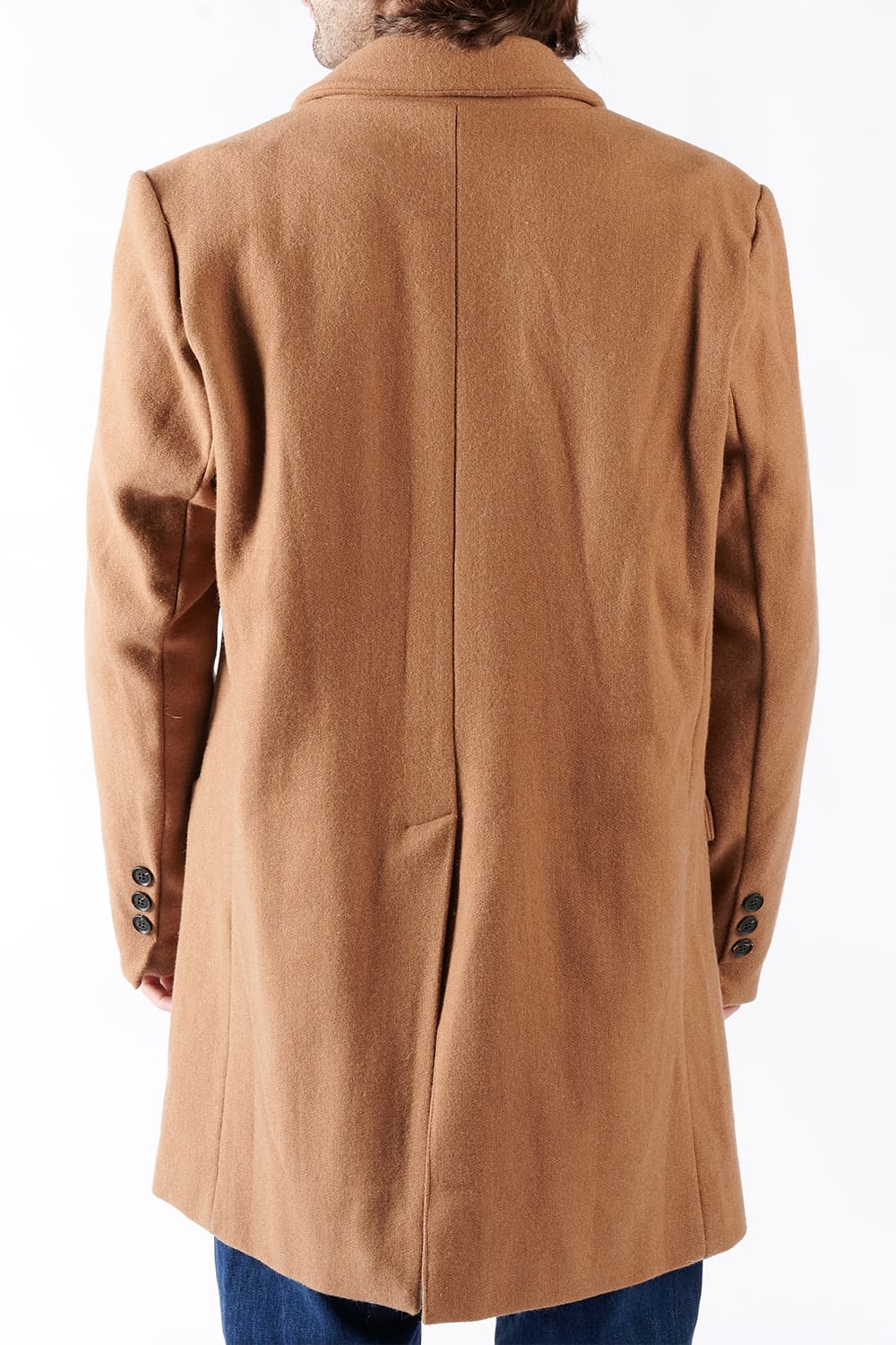 Cappotto Elegante Uomo Misto Cachemire Made in Italy - Barone Firenze