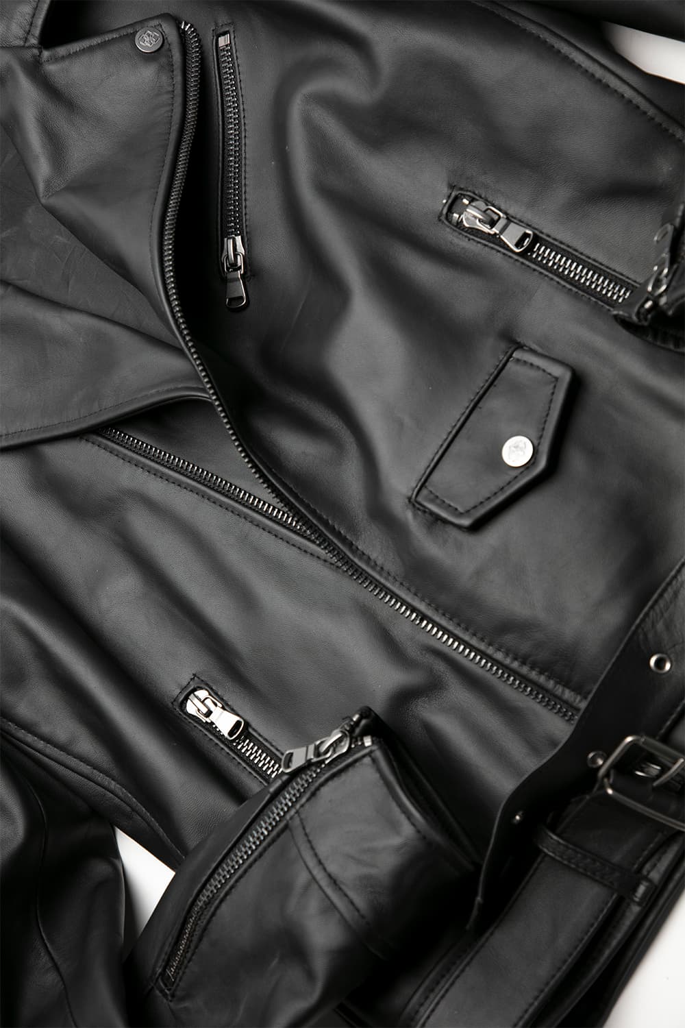 Chiodo Uomo giacca 100% vera pelle Made in Italy - Barone Firenze