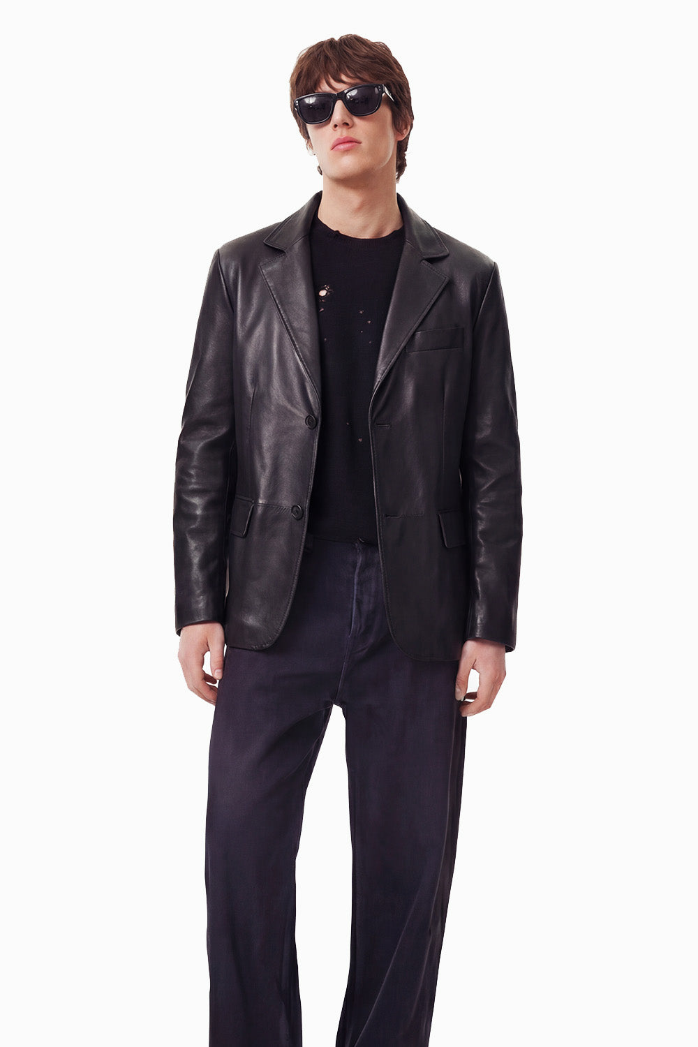 Blazer Raimondo uomo 100% vera pelle Made in Italy - Barone Firenze