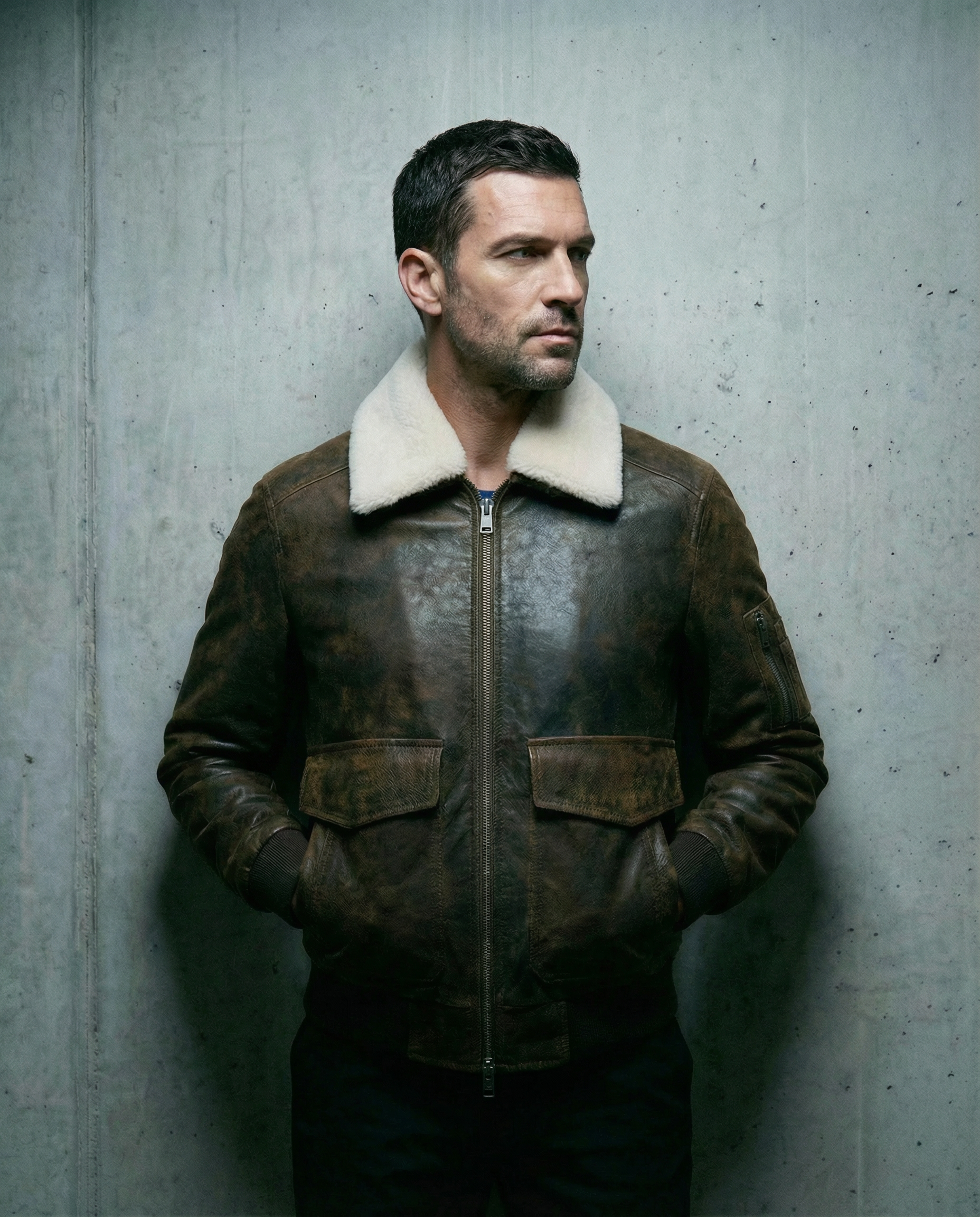 Gold Shearling Style Nail Black