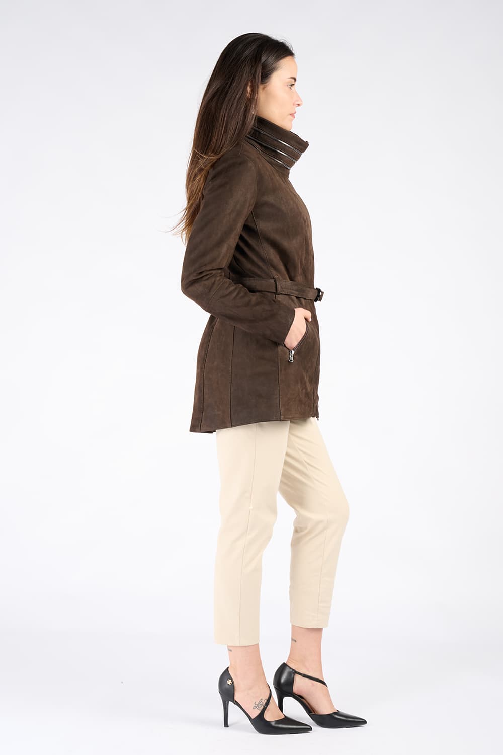 Sally Lungo Oleato Tdm 100% vera pelle Made in Italy - Barone Firenze