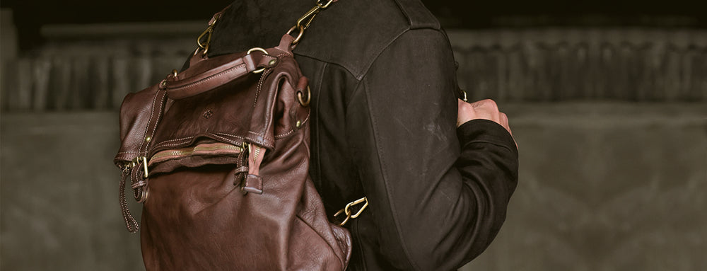 SACS À DOS HOMME VINTAGE