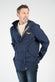 Men’s Long Blue Parka man Barone firenze - 6