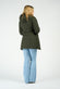 Women's Long Green Thermal Down Jacket woman Barone firenze - 5