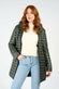 Women's Long Green Thermal Down Jacket woman Barone firenze - 4