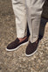 Men’s Suede Loafers man Barone firenze - 4