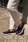 Men’s Suede Loafers man Barone firenze - 6