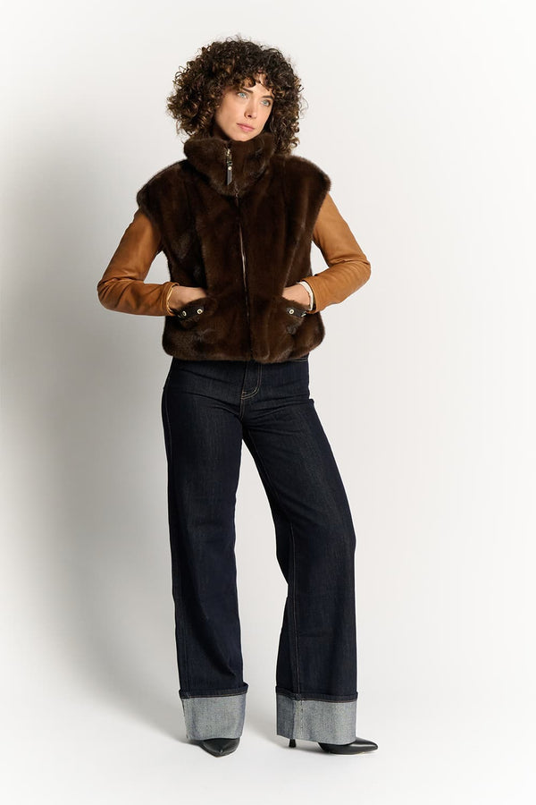 Cervinia Chocolate Vest donna Barone firenze