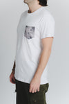 T-Shirt Uomo Taschino Bianco man Barone firenze - 2