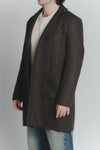 Cappotto Lungo Spigato Uomo man Barone firenze - 2