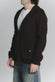 Cardigan Misto Lana Testa di Moro da Uomo man Barone firenze - 3