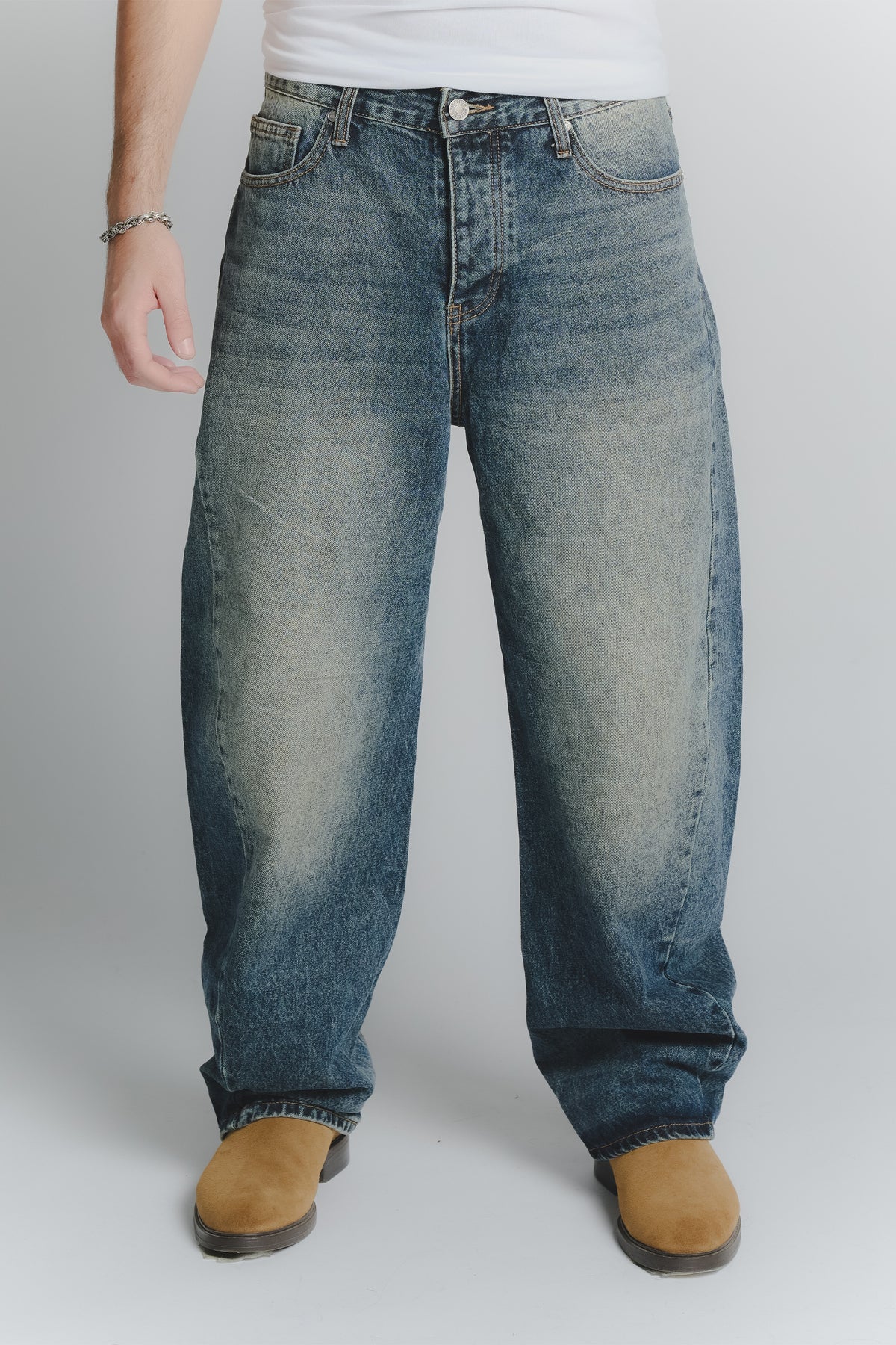 Jeans Over Uomo Vintage man Barone firenze - 1
