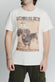 T-Shirt Uomo Stampa Bassotto Bianco man Barone firenze - 1
