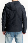 Men's Thermal Down Blue Jacket Short man Barone firenze - 4