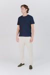 T-shirt Uomo Tramata Blu man Barone firenze - 2