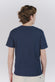 T-shirt Uomo Tramata Blu man Barone firenze - 4