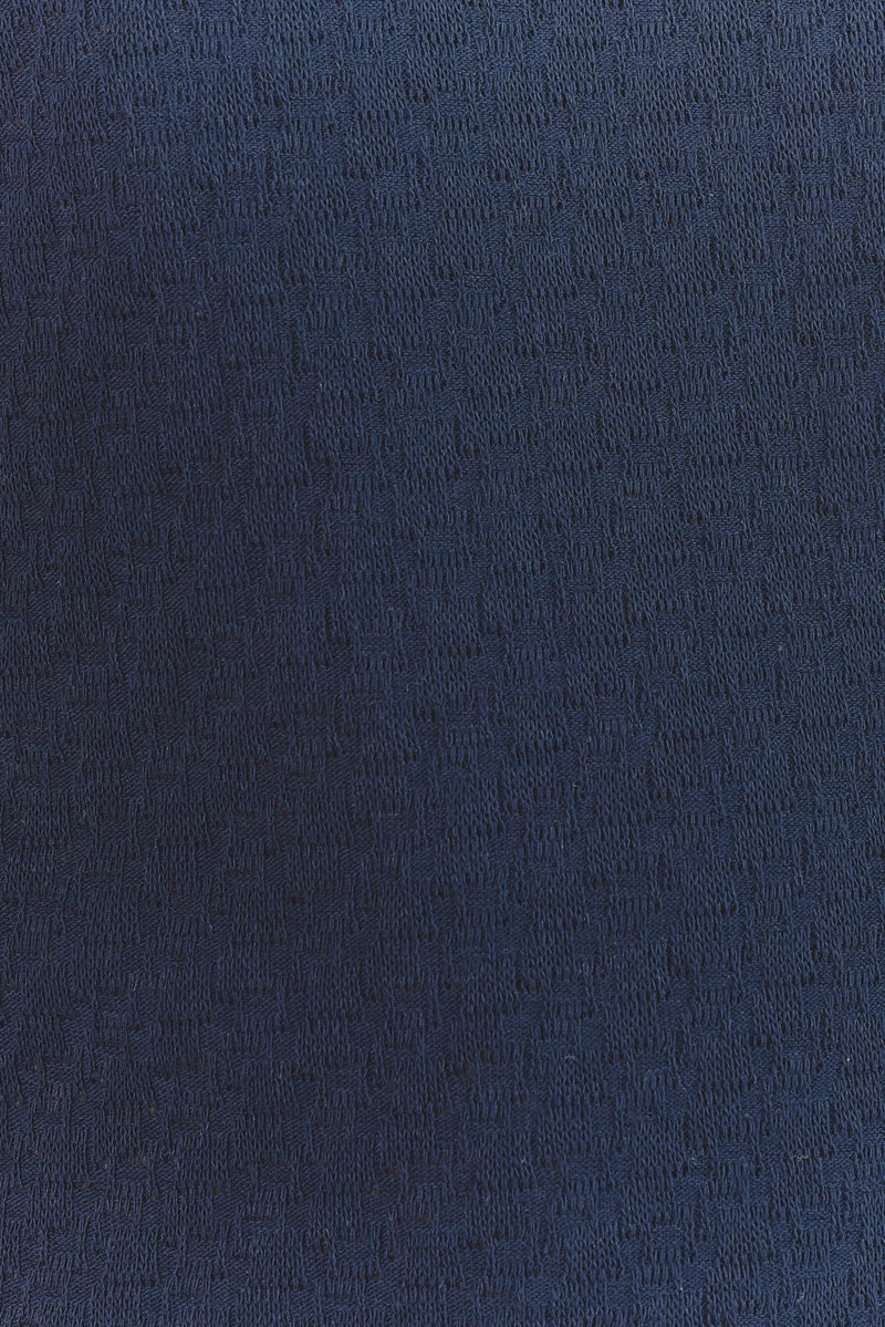 T-shirt Uomo Tramata Blu man Barone firenze - 3