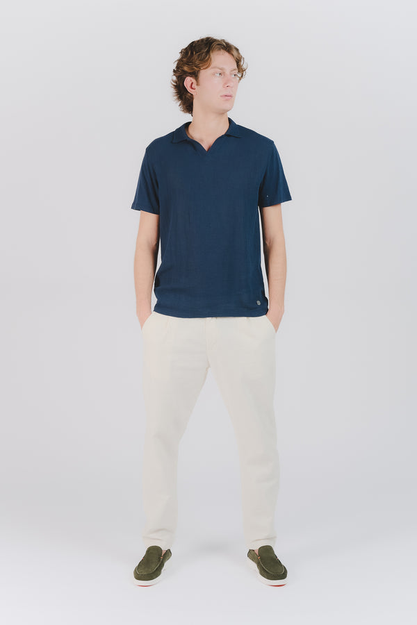 Polo Uomo Blu man Barone firenze
