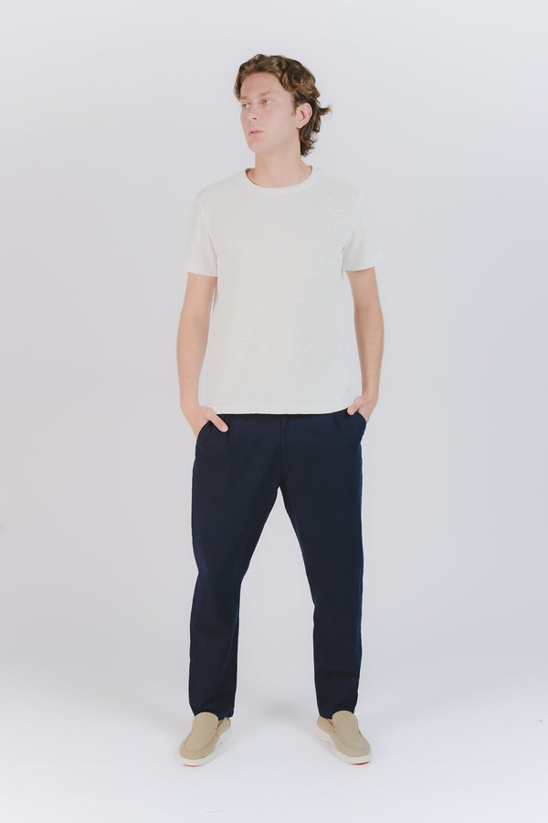 T-shirt Uomo Tramata Bianca man Barone firenze