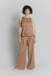 Pantalone Palazzo Cammello Donna woman Barone firenze - 2