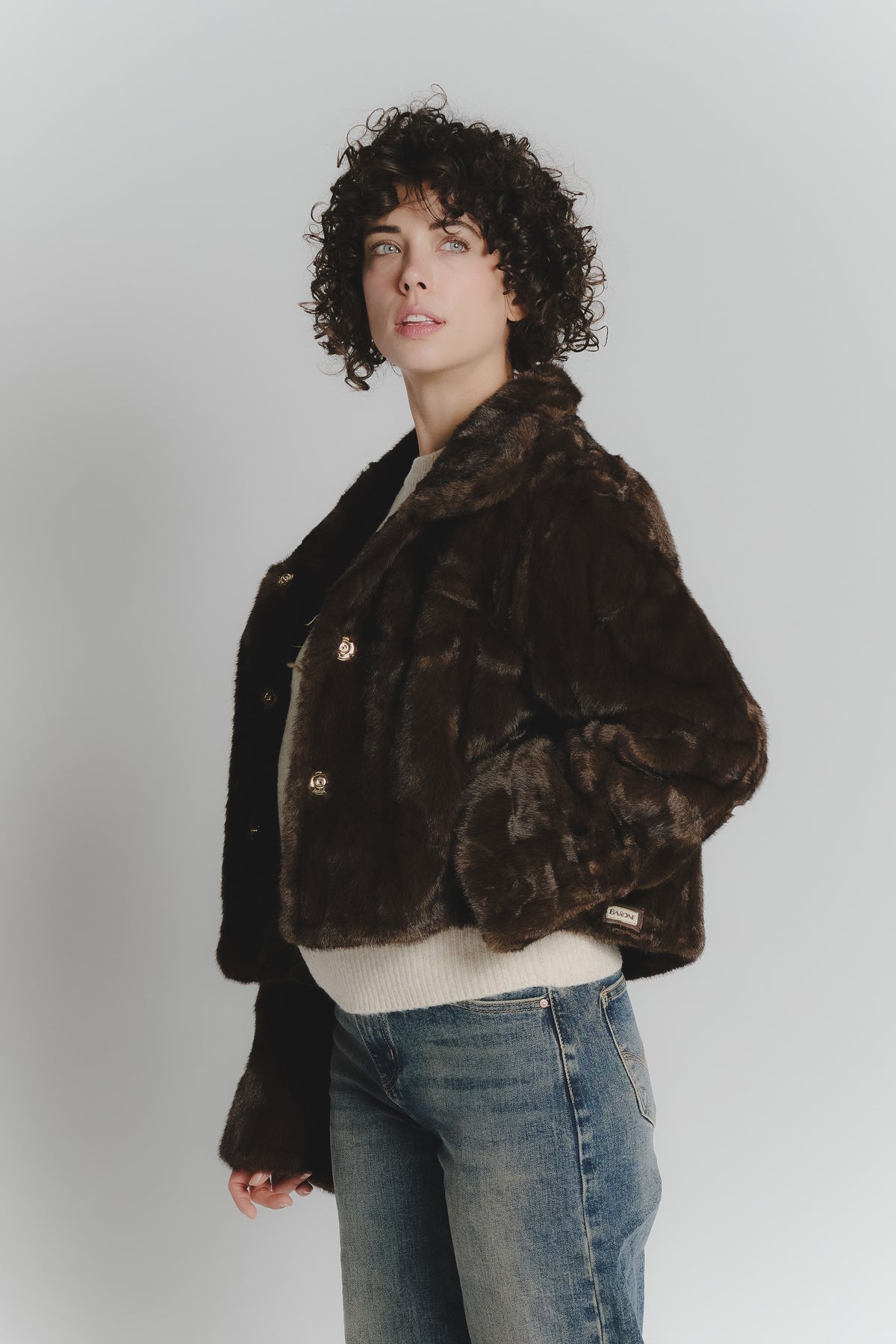 Virginia Cioccolato Reversibile woman Barone firenze - 5