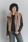 Gilet Melissa Nocciola woman Barone firenze - 4