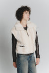 Gilet Melissa Panna woman Barone firenze - 1