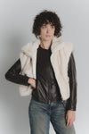 Gilet Melissa Panna woman Barone firenze - 4