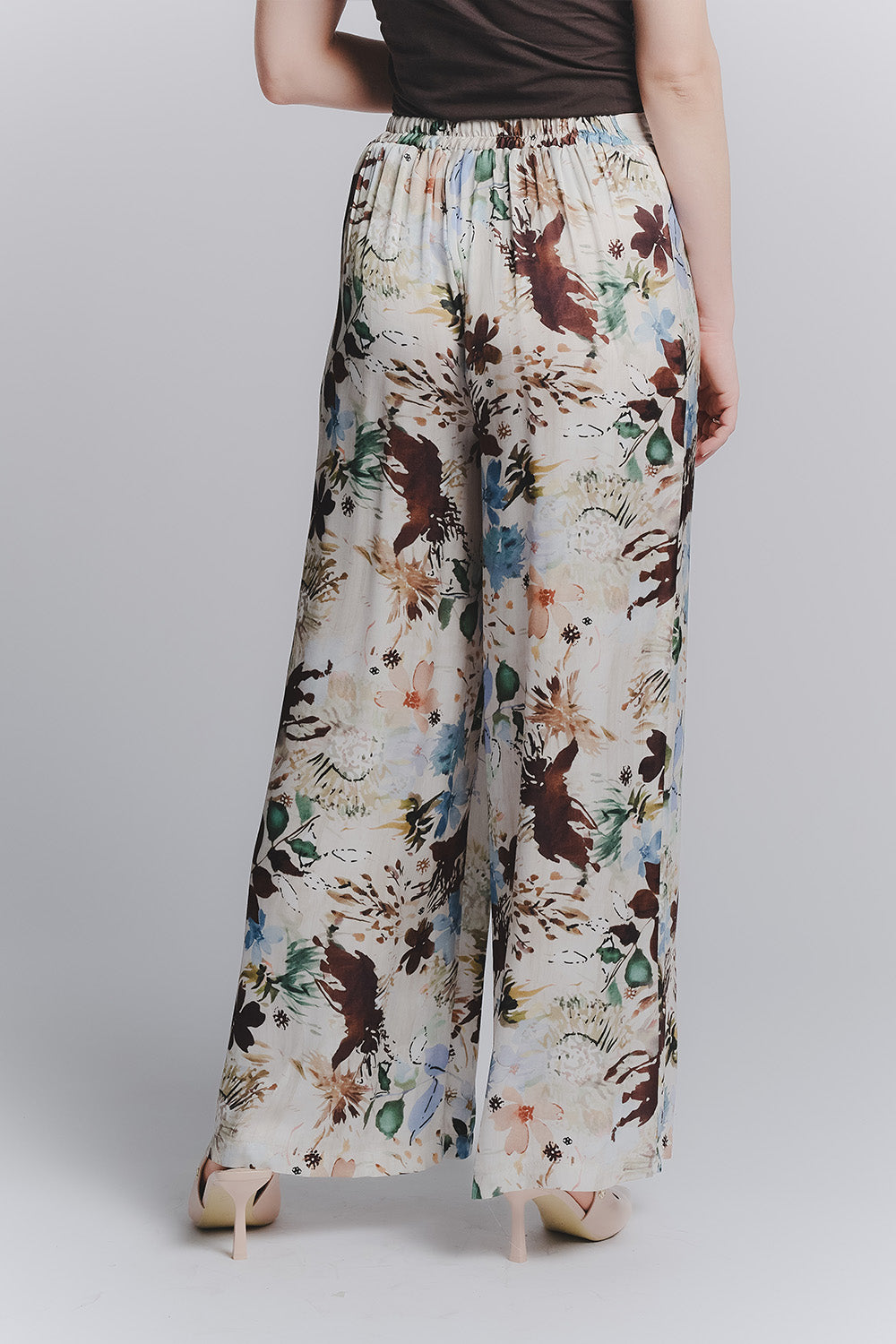 Palazzo trousers woman Barone firenze - 3