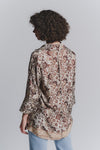 Blusa Bottoncini Moca woman Barone firenze - 2