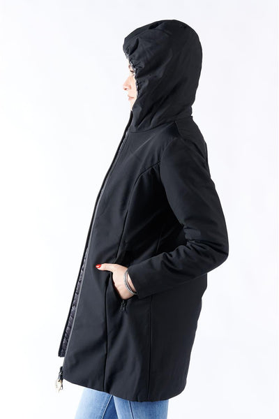 Women’s Long Thermal Down Jacket Black