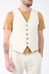 Men's Pinstripe Vest man Barone firenze - 1