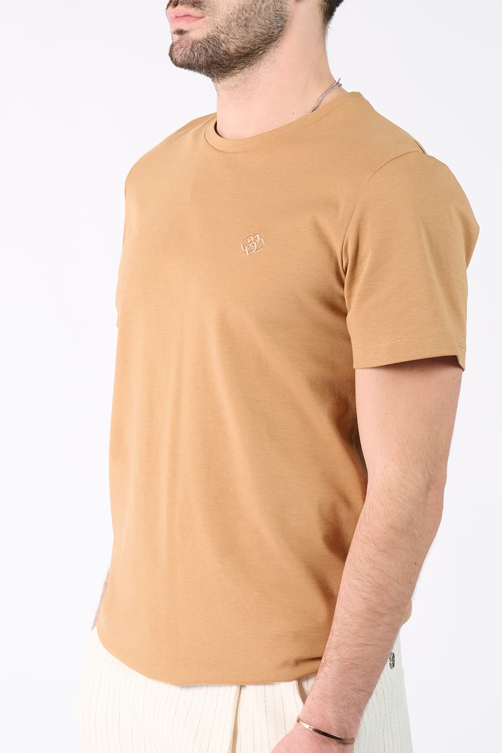 T-shirt Baron Embroidery Front man Barone firenze - 1