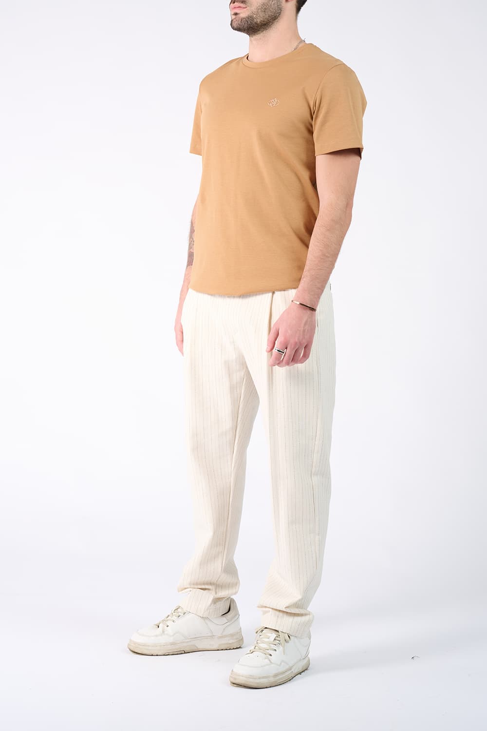 T-shirt Baron Embroidery Front man Barone firenze - 3
