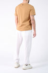 Linen Trousers with Elastic man Barone firenze - 4