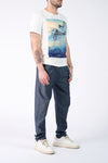 Men's T-Shirt Airplane Print man Barone firenze - 4
