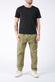 Linen Trousers with Elastic man Barone firenze - 2