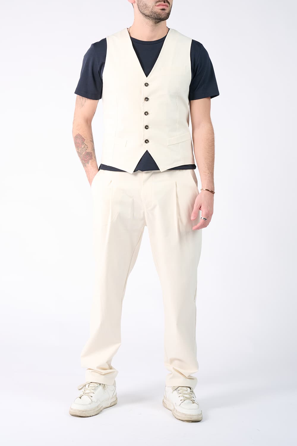 Men's Vest man Barone firenze - 5