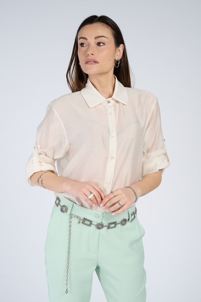 Classic Women's Shirt woman Barone firenze - 1