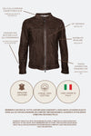 Elton Gold Oleate Dark Brown man Barone firenze - 8
