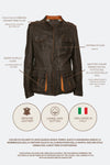 Francesco Oiled Saharan Dark Brown man Barone firenze - 6