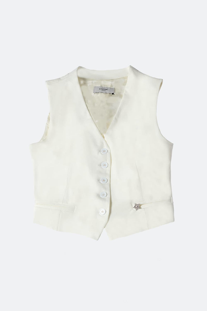 Star women's vest woman Barone firenze - 2