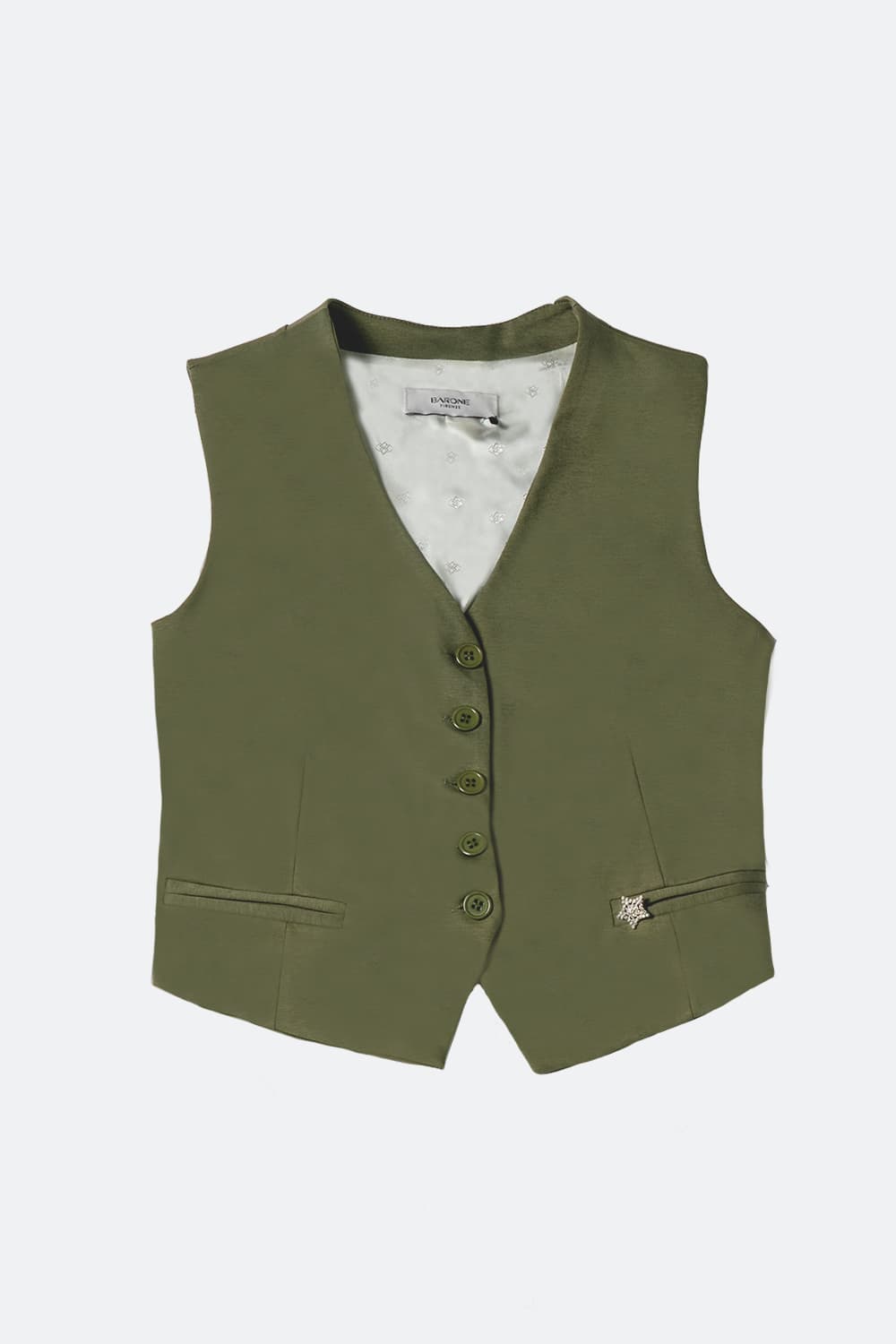Star women's vest woman Barone firenze - 2