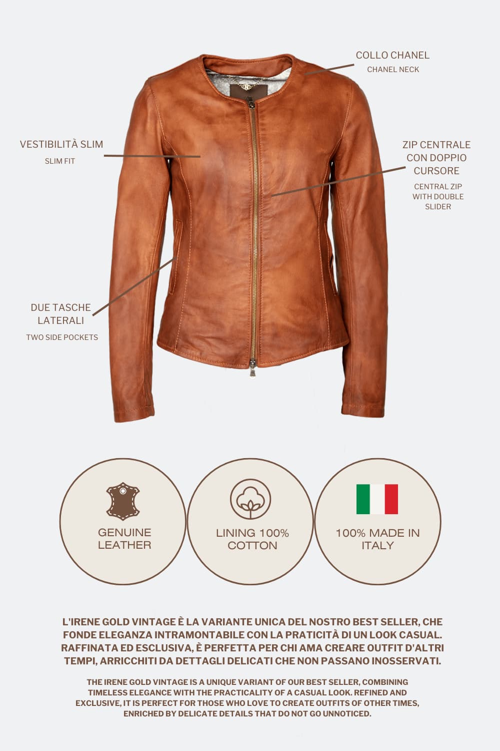 Irene Long Vintage woman Barone firenze - 8