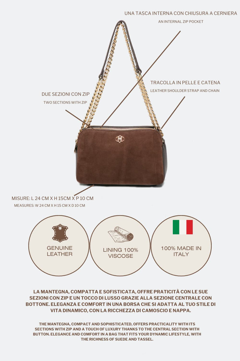 Mantegna Dark Brown woman Barone firenze - 8