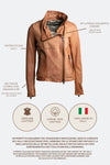 Sally Bis Neck Gold woman Barone firenze - 4