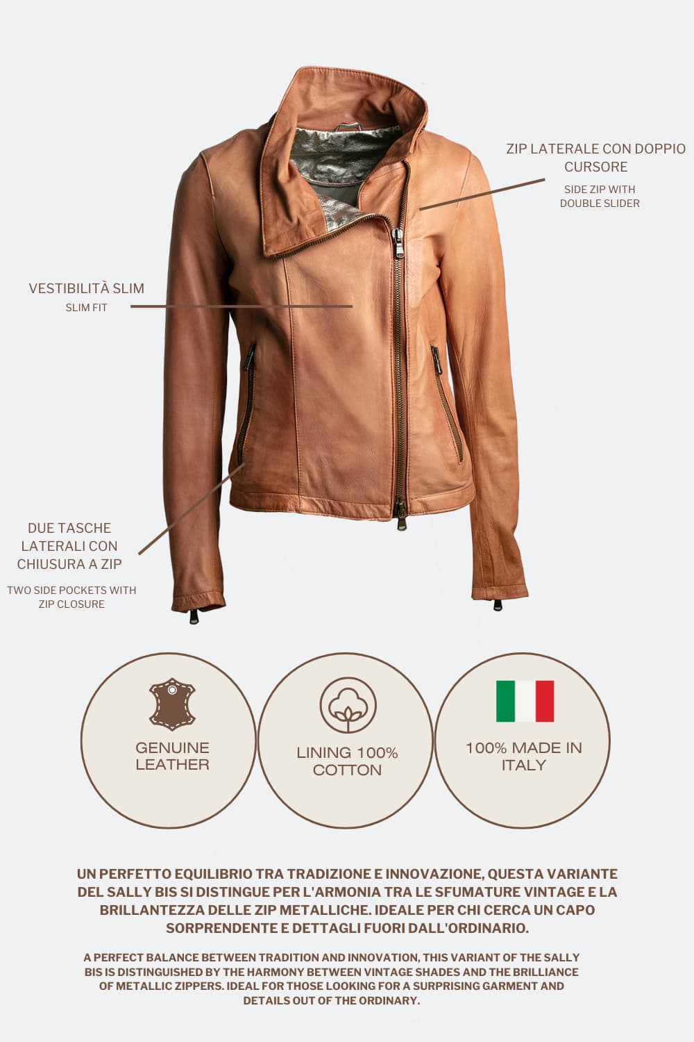 Sally Bis Neck Gold woman Barone firenze - 4