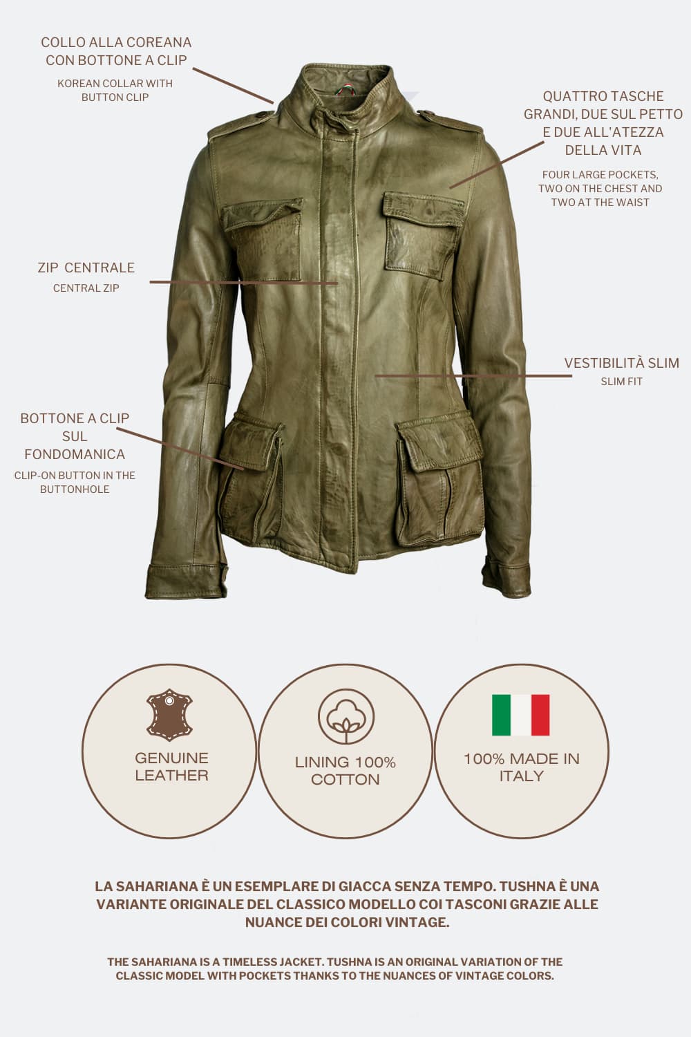 Tushna Green Vintage woman Barone firenze - 5