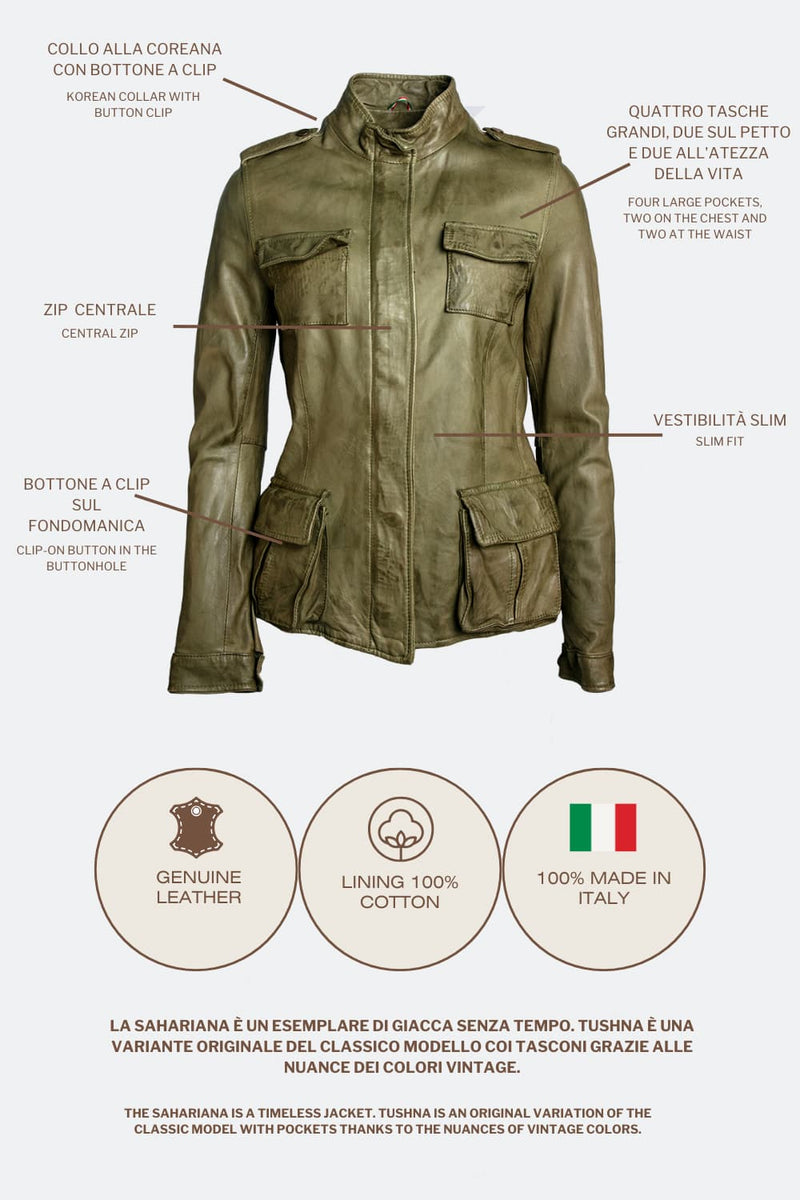 Tushna Green Vintage woman Barone firenze - 5