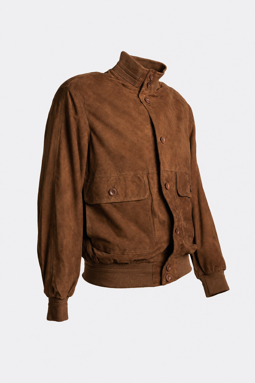 Aldo Polo Suede Cognac unisex Barone firenze - 4